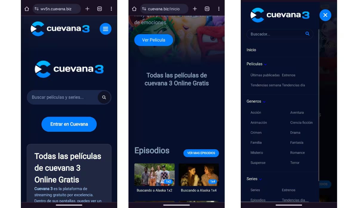 Cuevana, al igual que XUPER TV y Magis TV, opera de manera ilegal al ofrecer contenido sin derechos. (Cuevana)