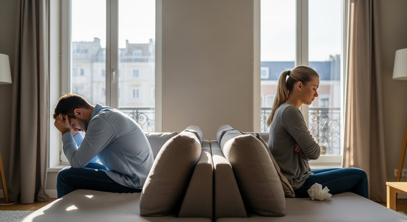 Dos tipos de evitación del conflicto en la pareja son la autoconservación emocional y la evasión de responsabilidad (Imagen Ilustrativa Infobae)