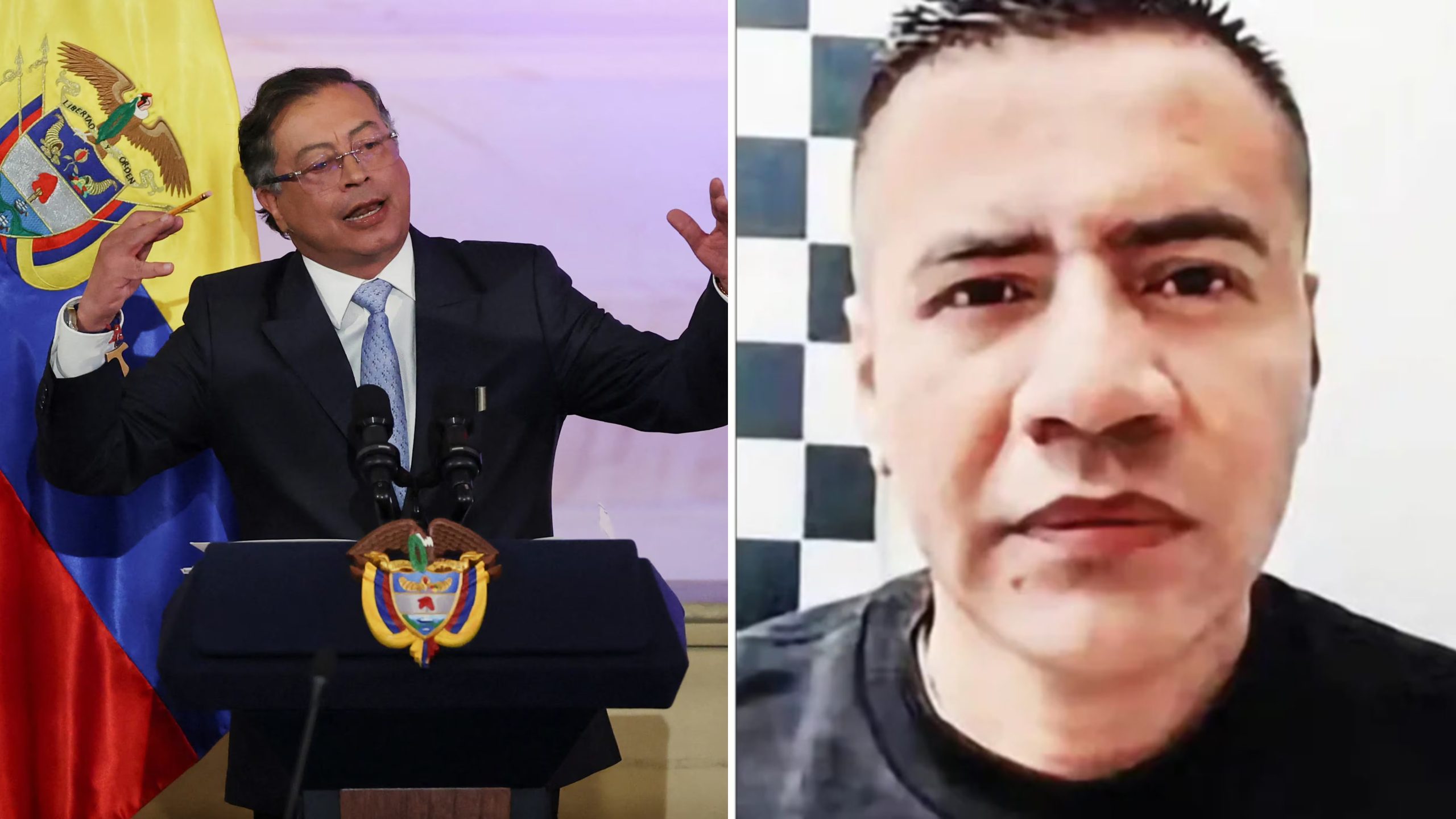 El presidente Gustavo Petro firmó la Resolución Ejecutiva N.º 440 que autoriza la extradición de Andrés Felipe Marín Silva, alias Pipe Tuluá, a Estados Unidos - crédito red social X y Presidencia
