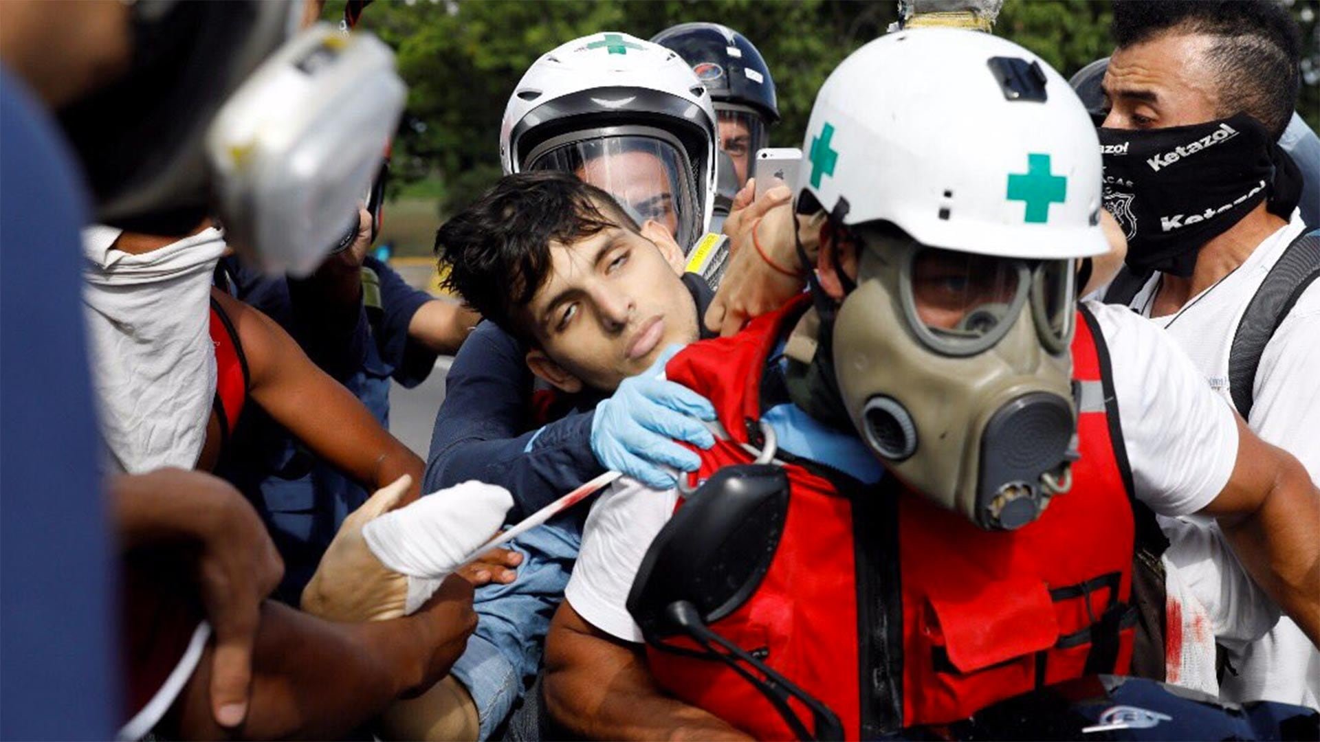 David Vallenilla, un joven asesinado en la manifestación de 2017. Una de las víctimas símbolo de la represión. Un panel de expertos de la OEA concluyó en 2018 que existían fundamentos razonables para determinar que se cometieron crímenes de lesa humanidad en Venezuela durante las protestas de 2014 y 2017. (AFP)