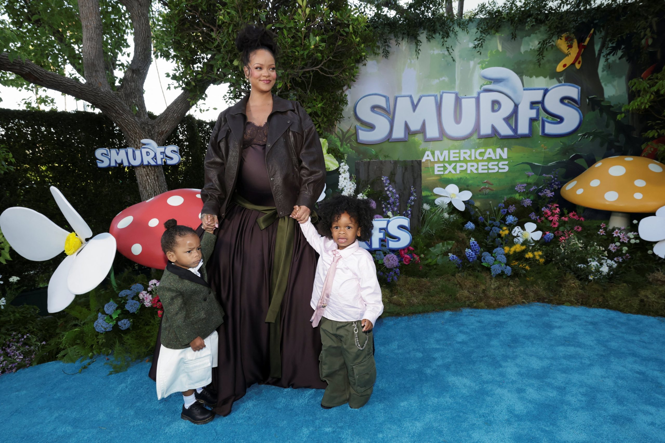 La cantante y empresaria de Barbados comparte la crianza de sus hijos con A$AP Rocky desde el inicio de su relación en 2020 (REUTERS/Mario Anzuoni)