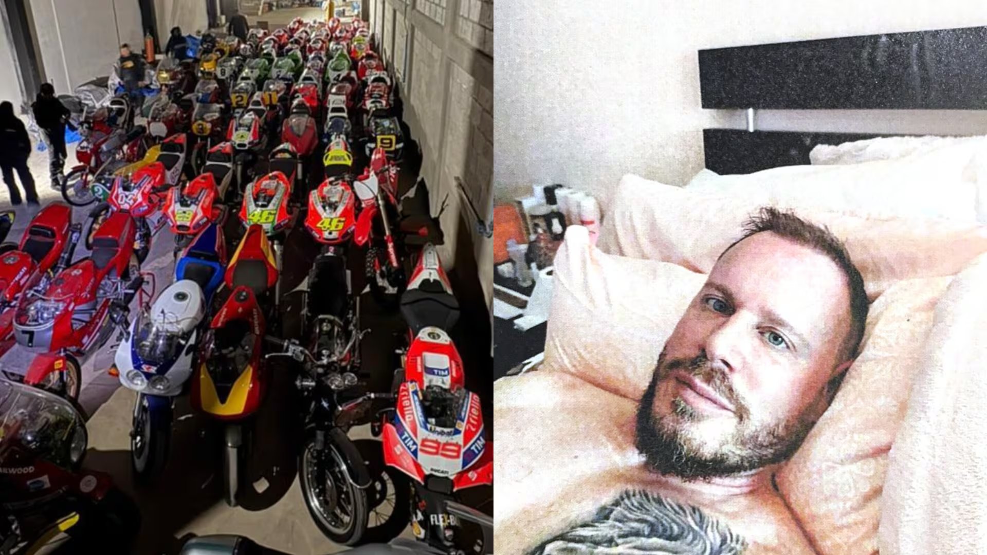 El valor de las 62 motocicletas sería cercano a los 40 millones de dólares. Crédito: X - @FBILosAngeles