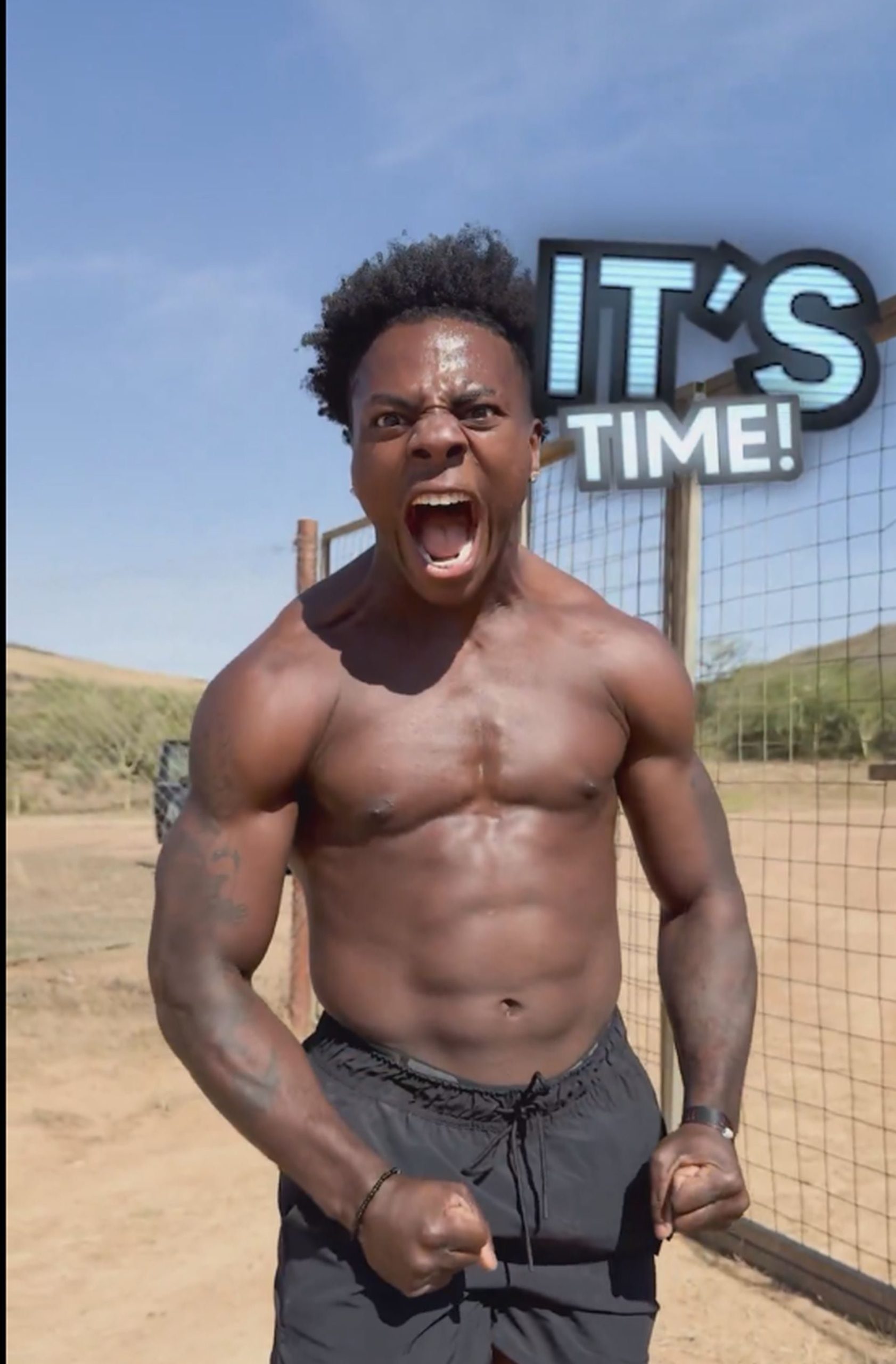 El duelo entre Speed y el guepardo reforzó su fama de asumir retos límite, una práctica que lo ha llevado a competir antes con atletas profesionales y desafíos virales. (X)