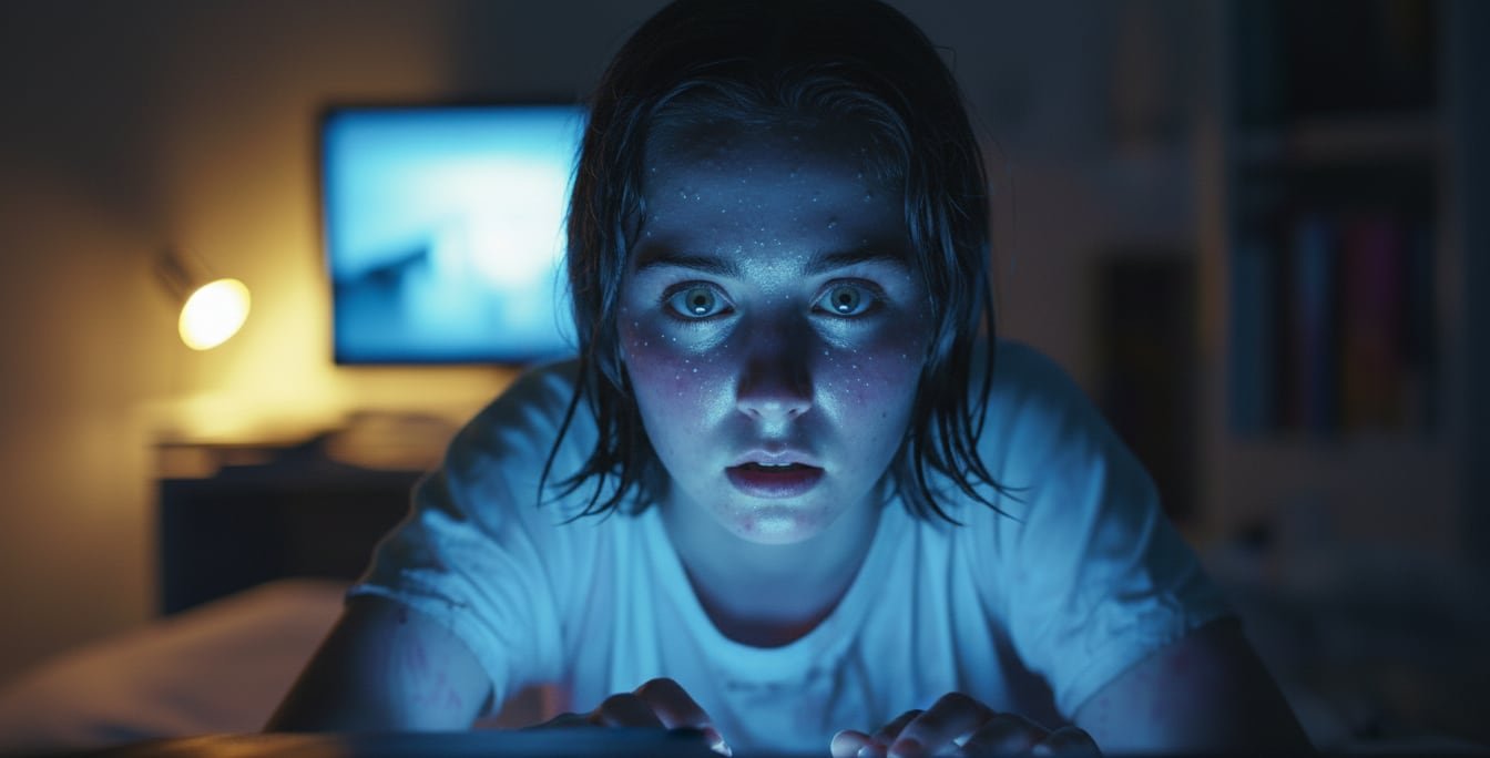 Revisar mensajes o redes sociales antes de dormir altera los ritmos circadianos, provoca insomnio y puede derivar en trastornos más graves; expertos recomiendan apagar dispositivos dos horas antes de acostarse - (Imagen Ilustrativa Infobae)