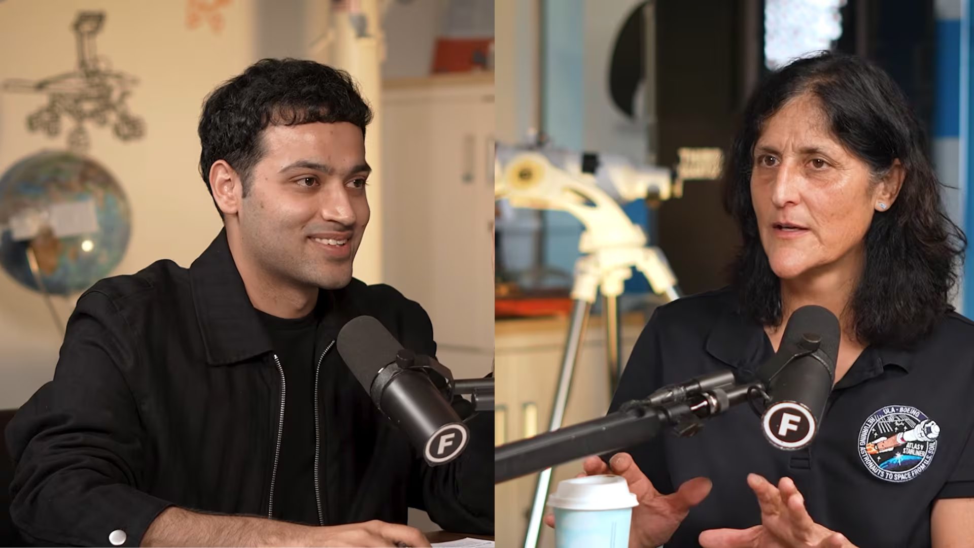 La explosión de un satélite forzó a Williams y su equipo a activar el protocolo de Refugio Seguro, resaltando la importancia de los entrenamientos ante emergencias en el espacio (Captura de video: YouTube)