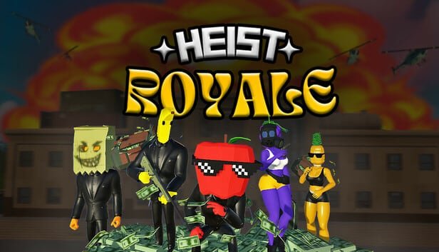 Heist Royale es un juego de disparos multijugador que se enfoca en asaltos veloces y combates intensos entre jugadores. 
(Steam)