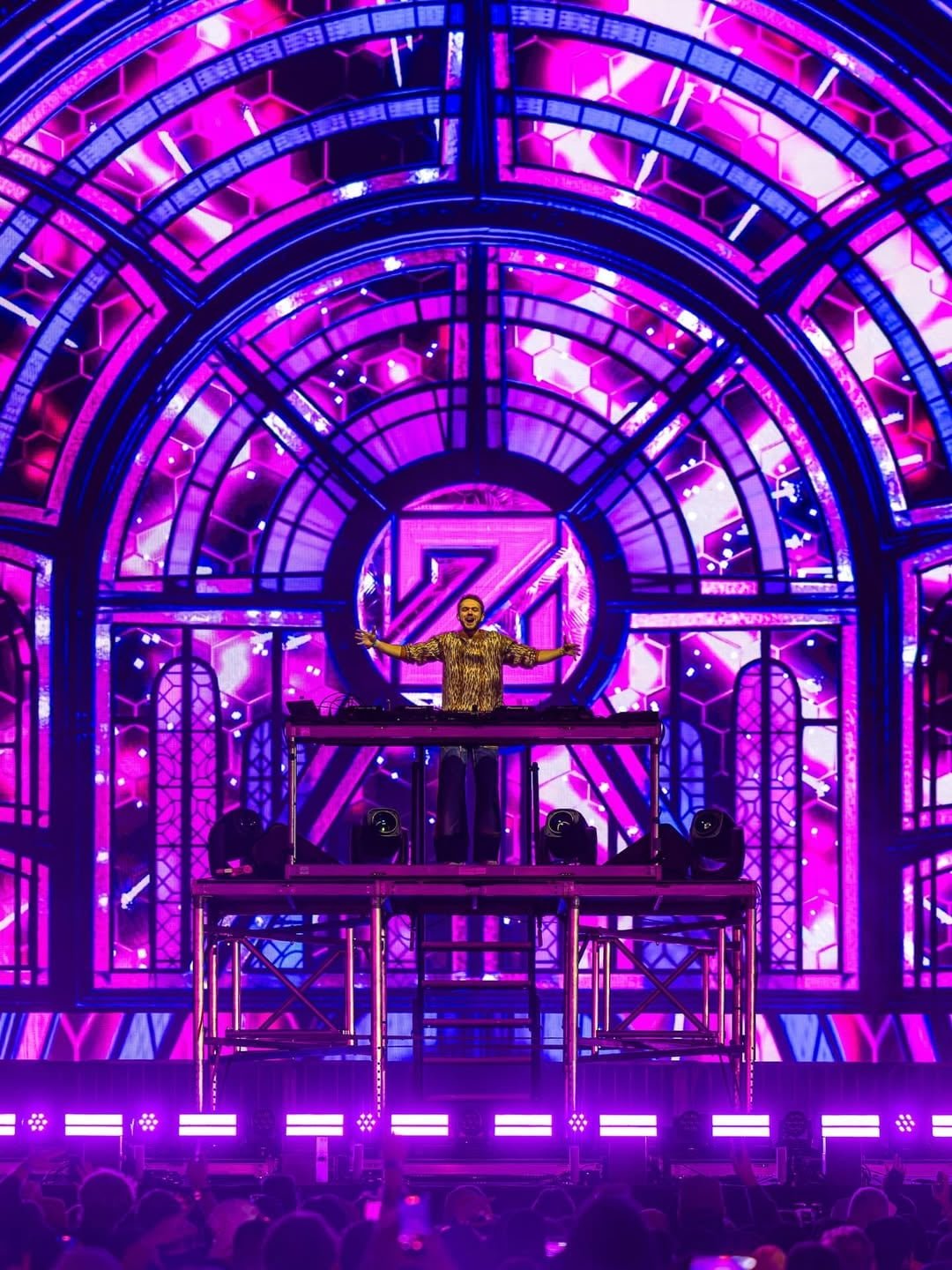 En la Sphere de Las Vegas se presentan artistas de géneros musicales como rock, pop, música electrónica y jazz. (Tomado de Instagram/@spherevegas)