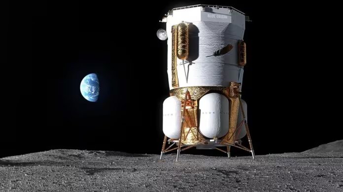 The Blue Moon Mark 1 (Crédito: Blue Origin)