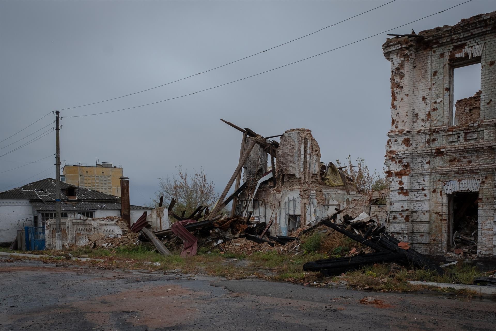 La recuperación de Kúpiansk fue confirmada por imágenes difundidas en redes sociales (Europa Press) 