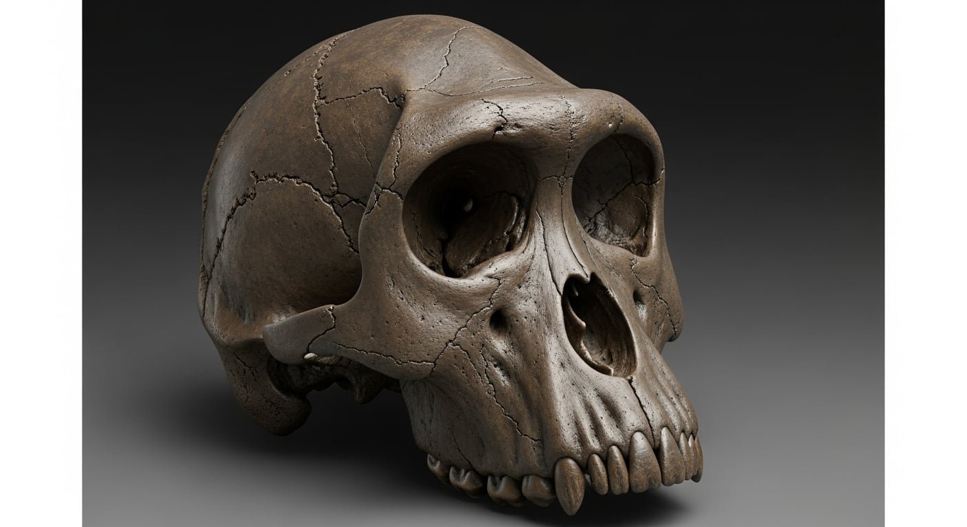 Nuevos análisis de huesos de las extremidades sugieren que el Sahelanthropus ya combinaba la marcha bípeda con la capacidad de trepar árboles, reforzando la hipótesis de un bipedalismo temprano y gradual (Imagen Ilustrativa Infobae)