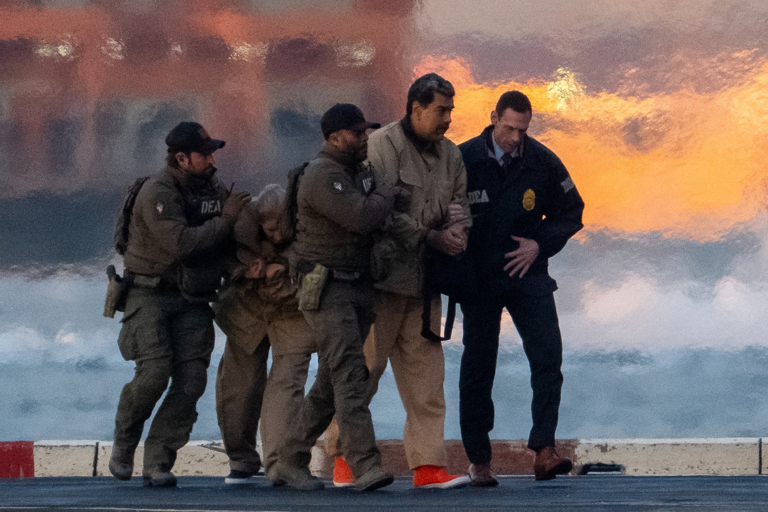 La captura de Nicolás Maduro ha puesto al régimen nicaragüense en alerta. (Foto REUTERS/Adam Gray)