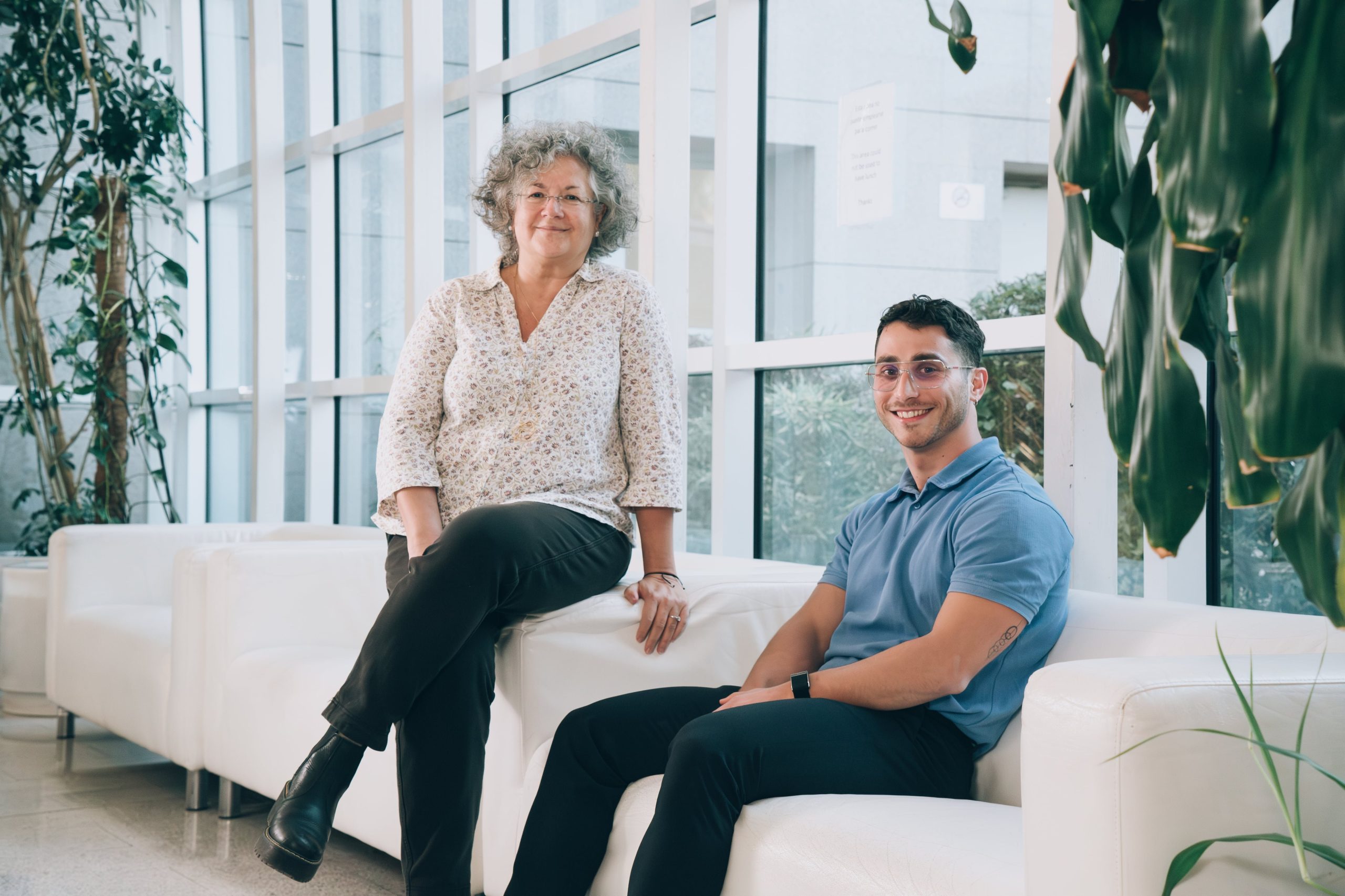 Núria Malats y Pablo Villoslada. (Christian Esposito. Madmoviex. CNIO)