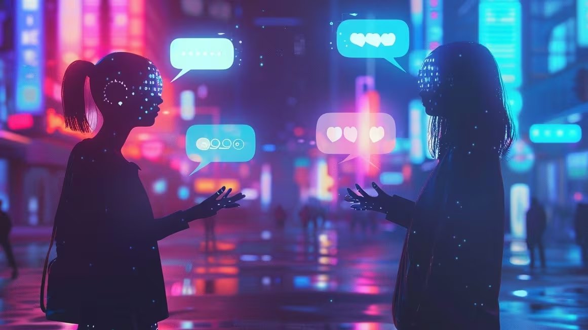 La especialista subraya que la tecnología puede facilitar acompañamiento o reflexión, pero solo el contacto humano genuino promueve el desarrollo personal y emocional pleno (Imagen Ilustrativa Infobae)