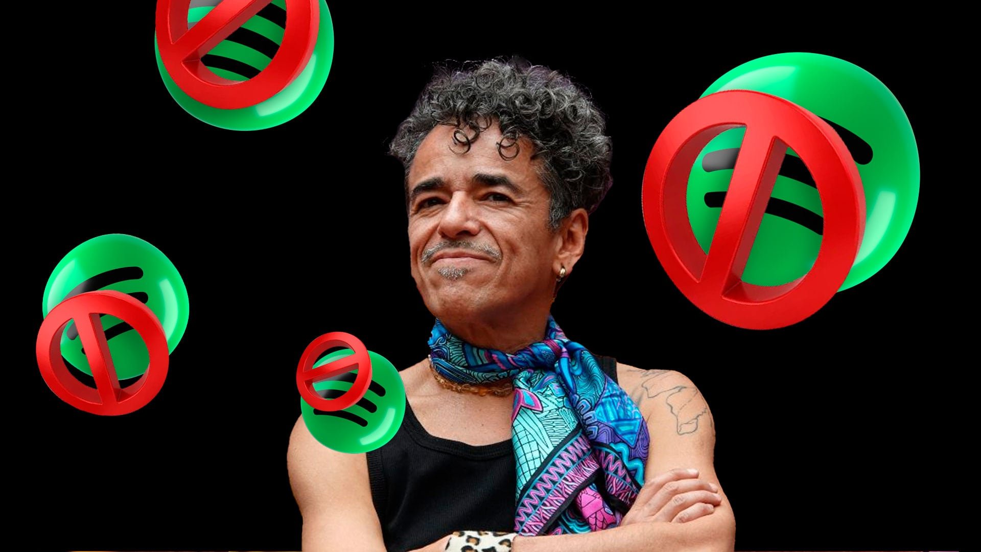 El líder de Café Tacvba expresó su rechazo a recientes decisiones del CEO de la empresa, Daniel Ek. (Infobe México / Jovani Pérez)