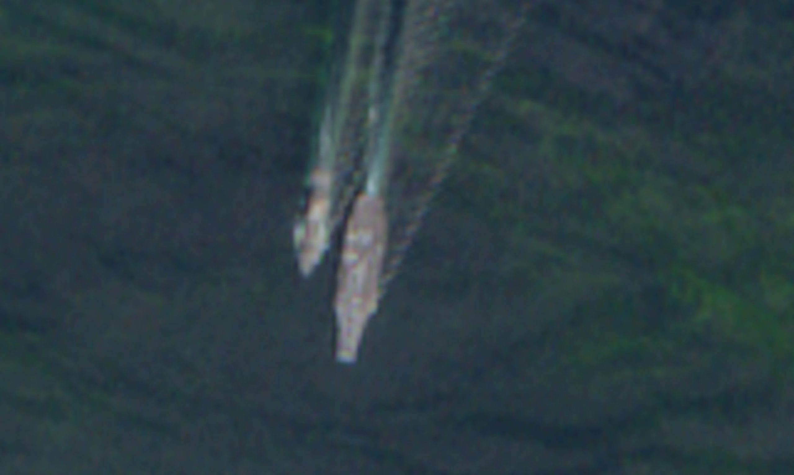 El portaaviones estadounidense de clase Nimitz USS Abraham Lincoln opera en el mar Arábigo, el 25 de febrero de 2026 (Unión Europea/Copernicus Sentinel-2/Cedida vía REUTERS)