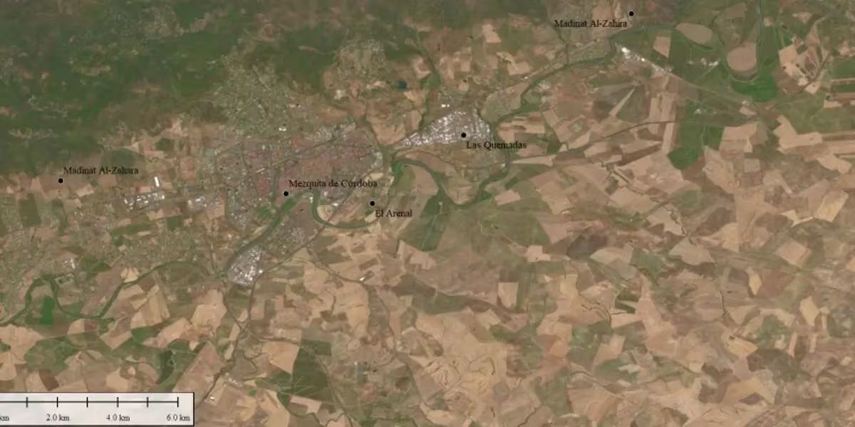 El uso de tecnología LiDAR permitió detectar anomalías topográficas y estructuras urbanas invisibles al ojo humano en una superficie de unas 120 hectáreas (Universidad de Córdova)