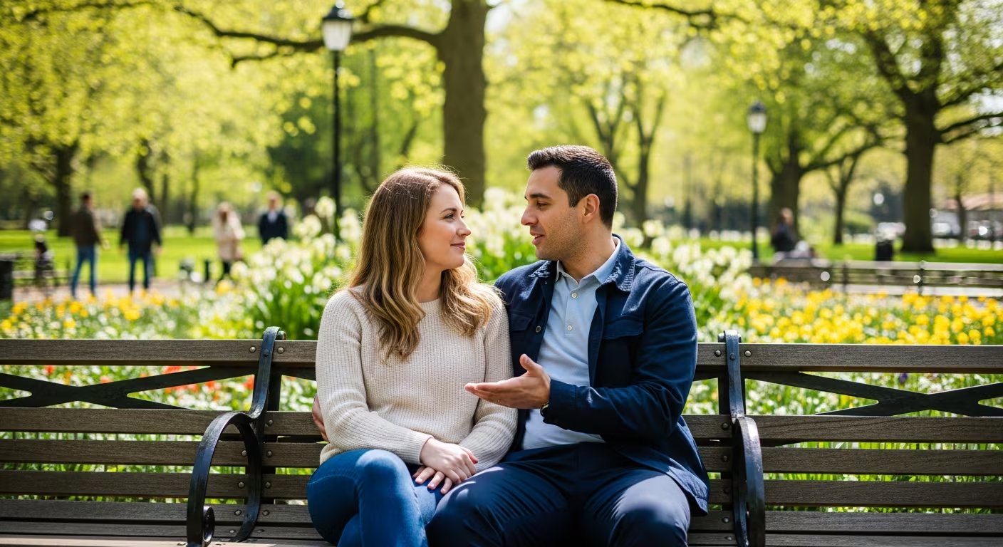 Expresar sentimientos, necesidades y vulnerabilidades fortalece la confianza mutua y permite anticipar desafíos, factores esenciales para una pareja estable según encuestas recientes
(Imagen Ilustrativa Infobae)