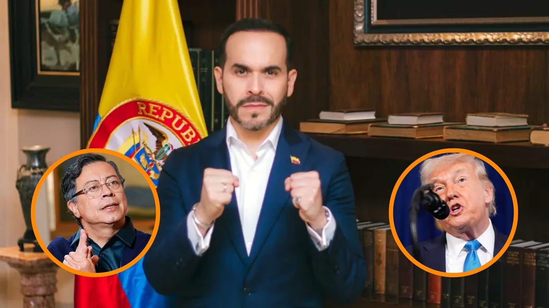 Abelardo de la Espriella denuncia riesgos democráticos y llama a Washington a actuar - crédito Prensa Abelardo de la Espriella/Presidencia de Colombia/Reuters