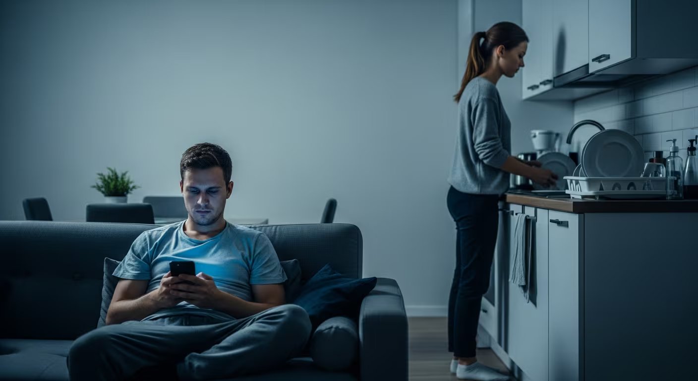 El uso de pantallas y la presencia constante de dispositivos tecnológicos dificultan la comunicación y el encuentro íntimo (Imagen Ilustrativa Infobae)