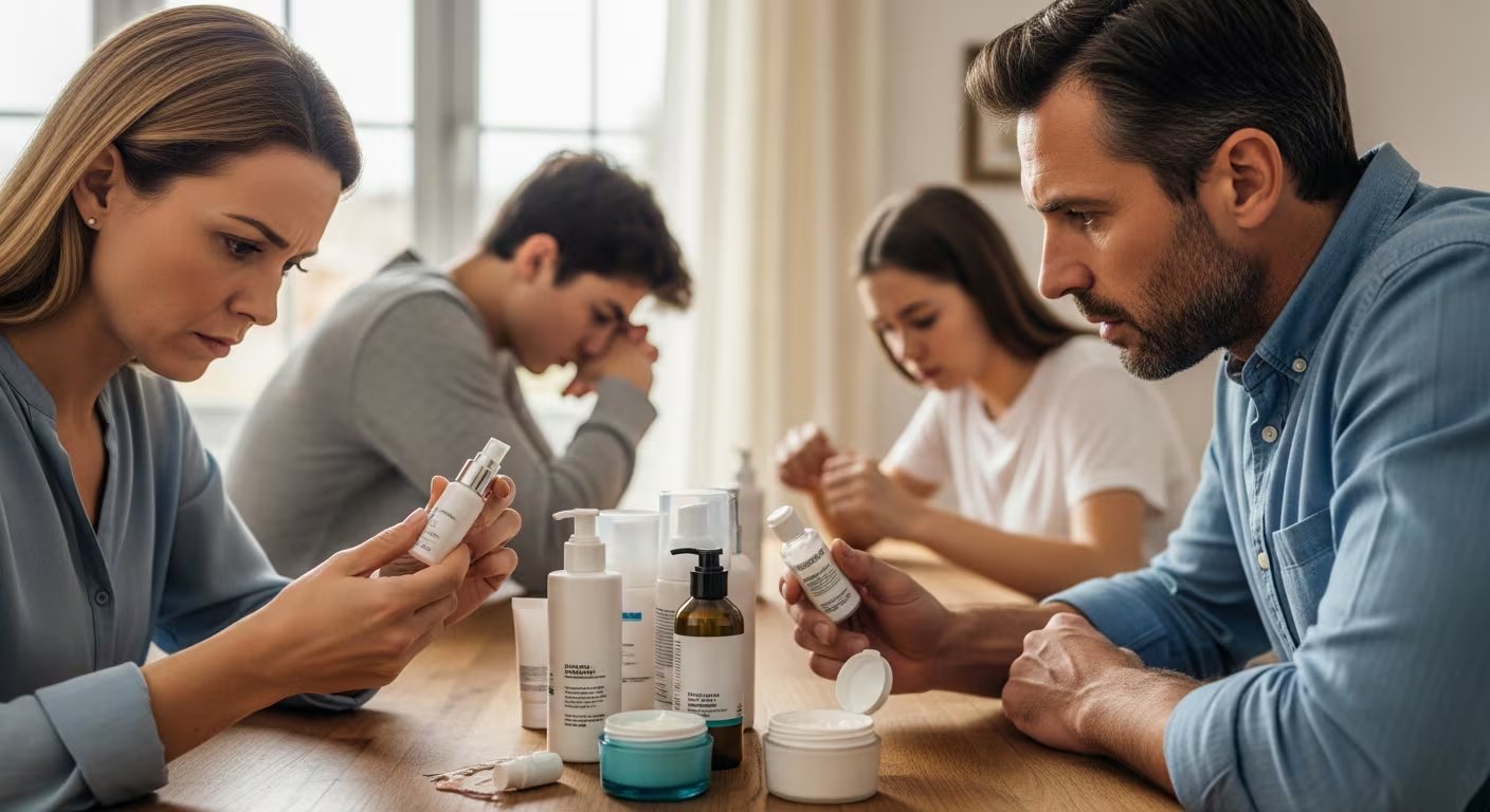 Weins aconseja una rutina de cuidado que incluya higiene rigurosa, productos no comedogénicos y la adopción de hábitos saludables para el control del acné (Imagen Ilustrativa Infobae)