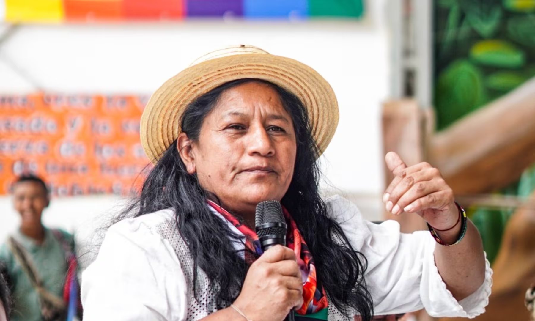 La senadora Aida Quilcué fue secuestrada junto con dos escoltas - crédito @aida_quilcue/X