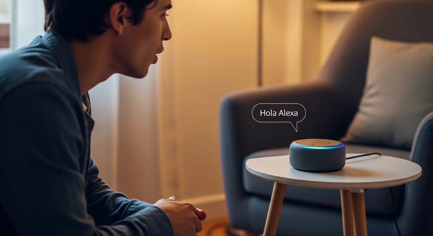 Alexa+ es la versión actualizada del asistente virtual de Amazon, que entiende el tono de voz del usuario. (Imagen Ilustrativa Infobae)