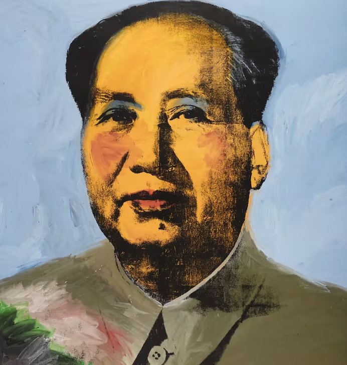 Retrato de Mao Zedong realizado por Andy Warhol. (Met Museum)