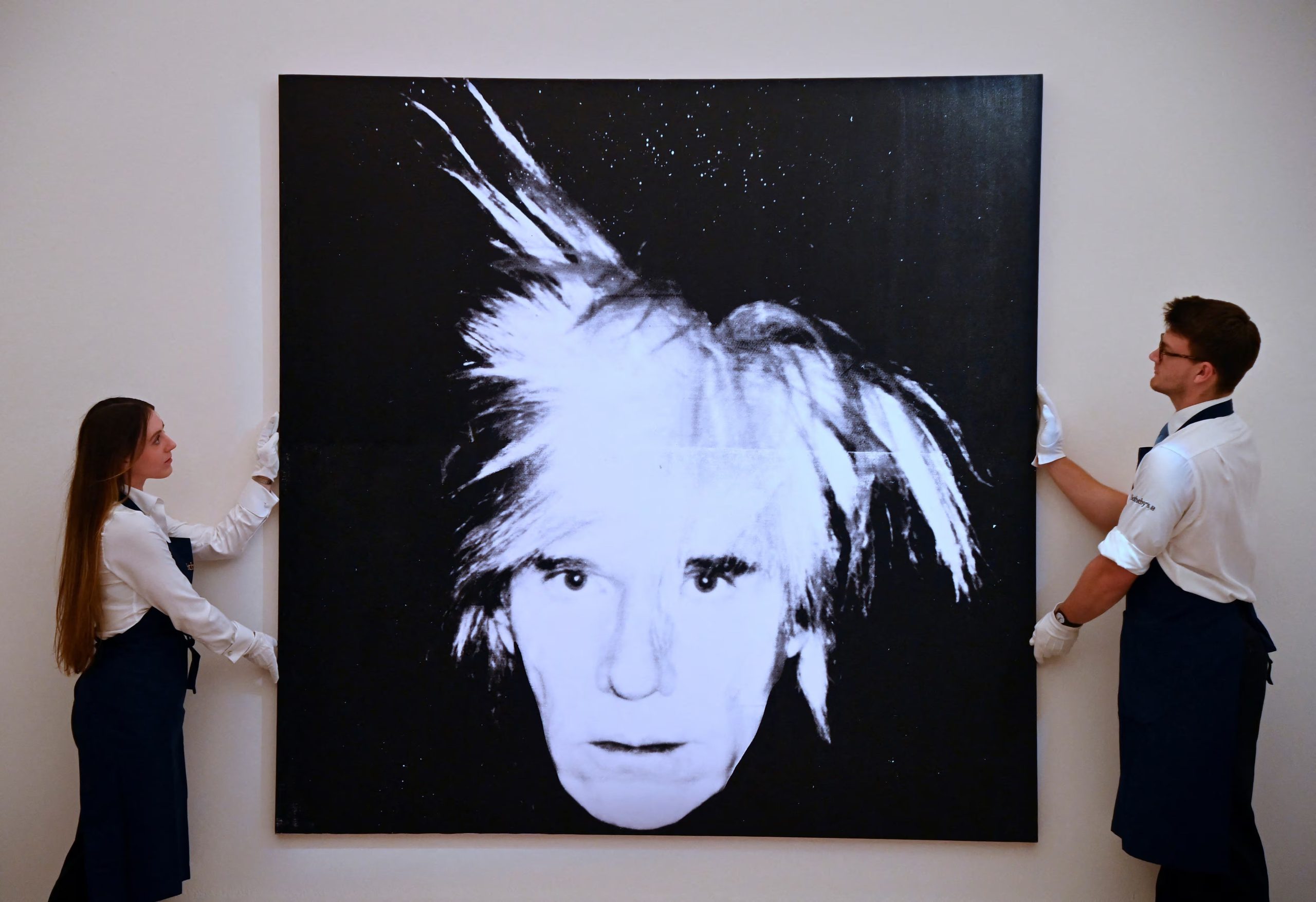 Autorretrato de Andy Warhol (REUTERS)