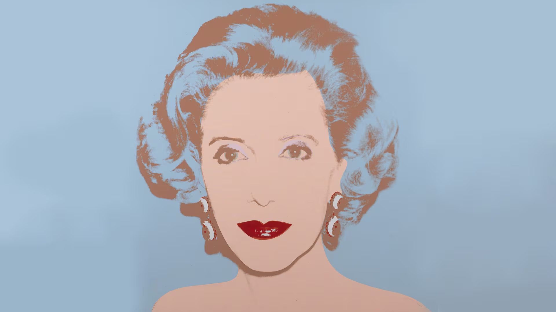 La empresaria argentina Amalia Lacroze de Fortabat retratada por Andy Walrhol