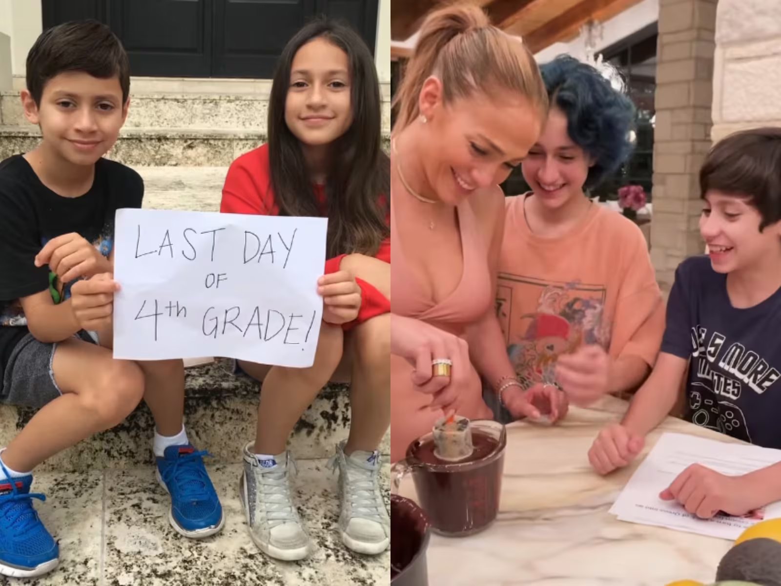 Una conversación durante la pandemia llevó a Jennifer Lopez a reconsiderar sus prioridades y dar mayor valor a su presencia cotidiana como madre (Instagram/@jlo)