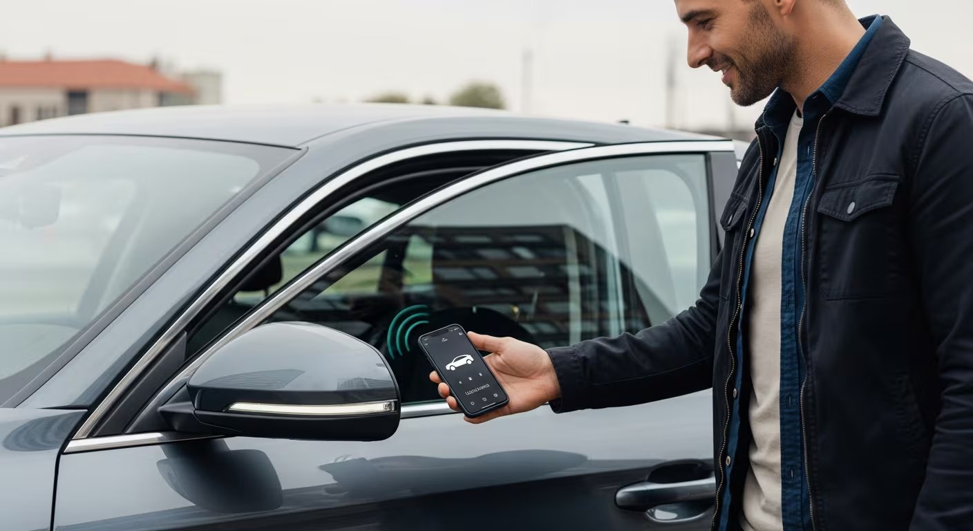 No todos los autos nuevos ofrecen la función de llave digital con el celular. (Imagen Ilustrativa Infobae)