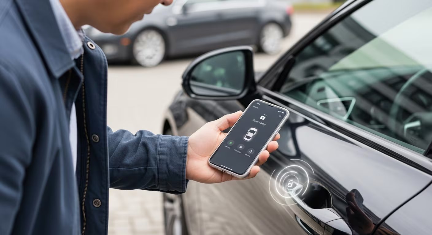 El proceso de configuración exige vincular el móvil y el auto mediante apps oficiales. (Imagen Ilustrativa Infobae)