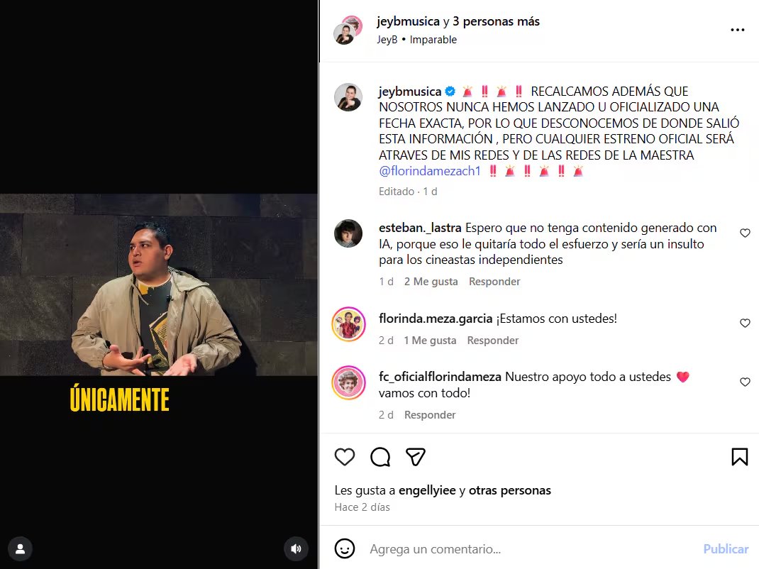 Javi Domz, productor de Atrévete a Vivir. (Instagram)