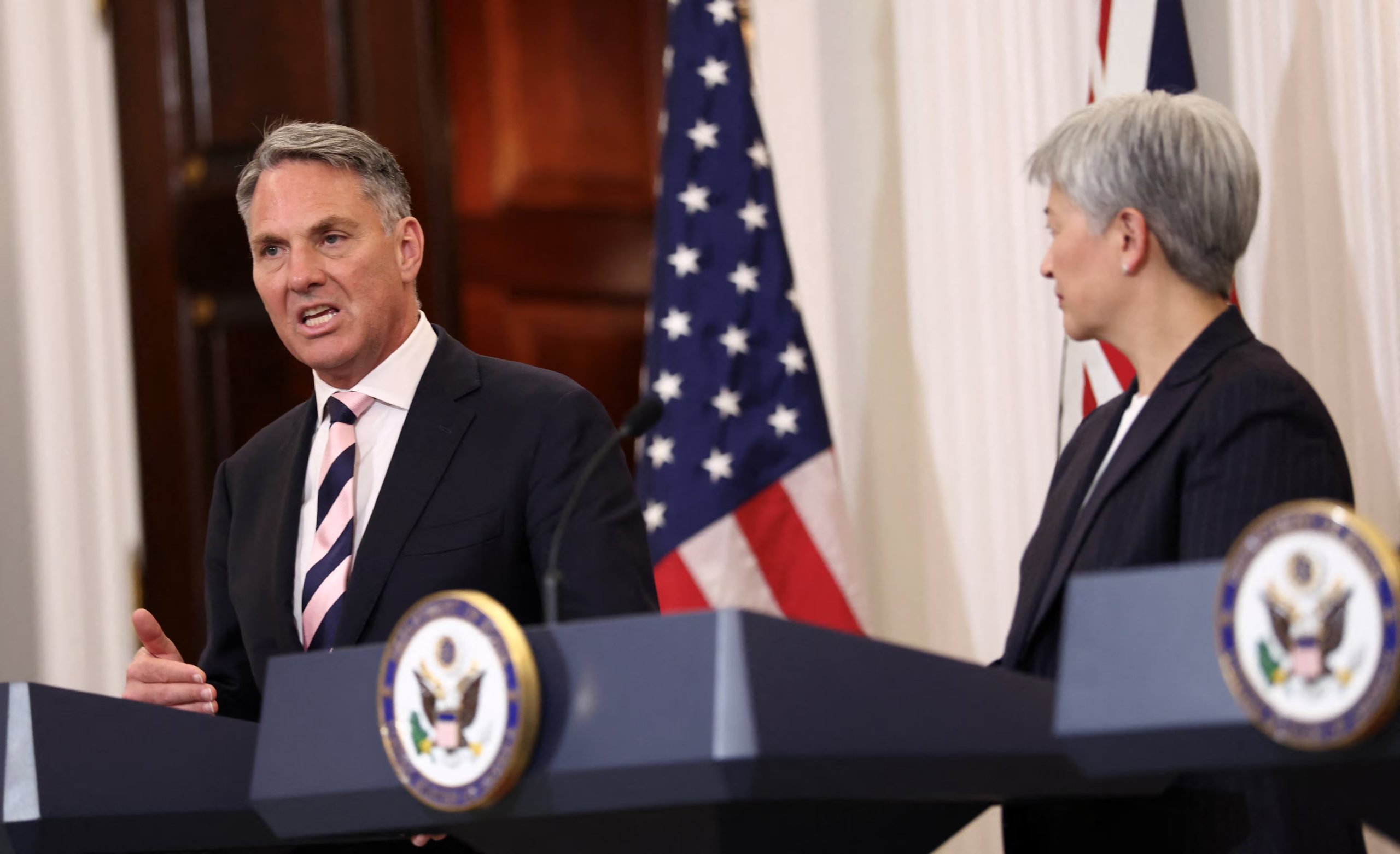 El ministro Richard Marles afirmó que la nueva instalación será central para la defensa de Australia (REUTERS/Kevin Lamarque/Archivo)