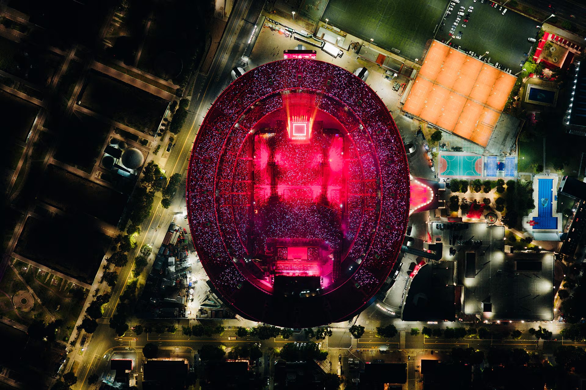 En cada fecha, la logística y la puesta en escena estuvieron a la altura de un espectáculo internacional