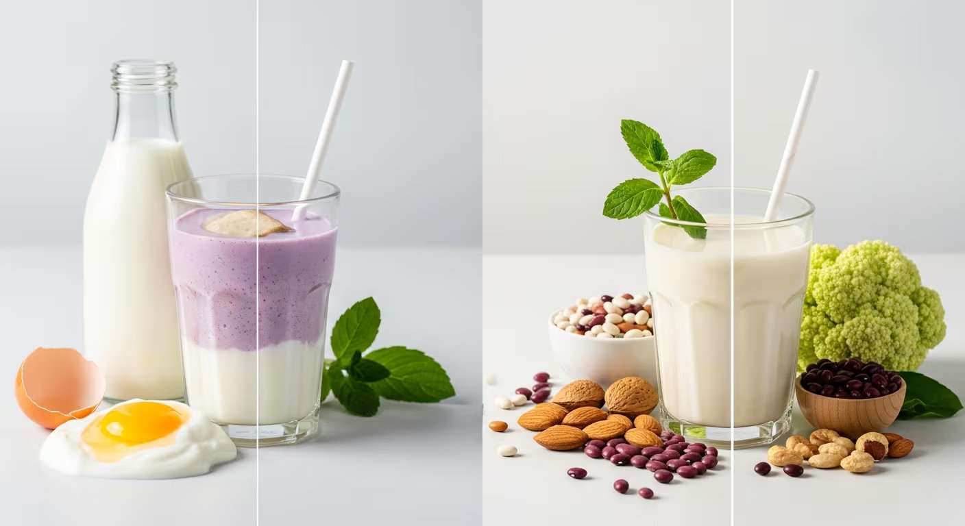 La calidad y el origen de la proteína en los batidos marcan diferencias en la absorción y el impacto sobre la pérdida de peso (Imagen Ilustrativa Infobae)