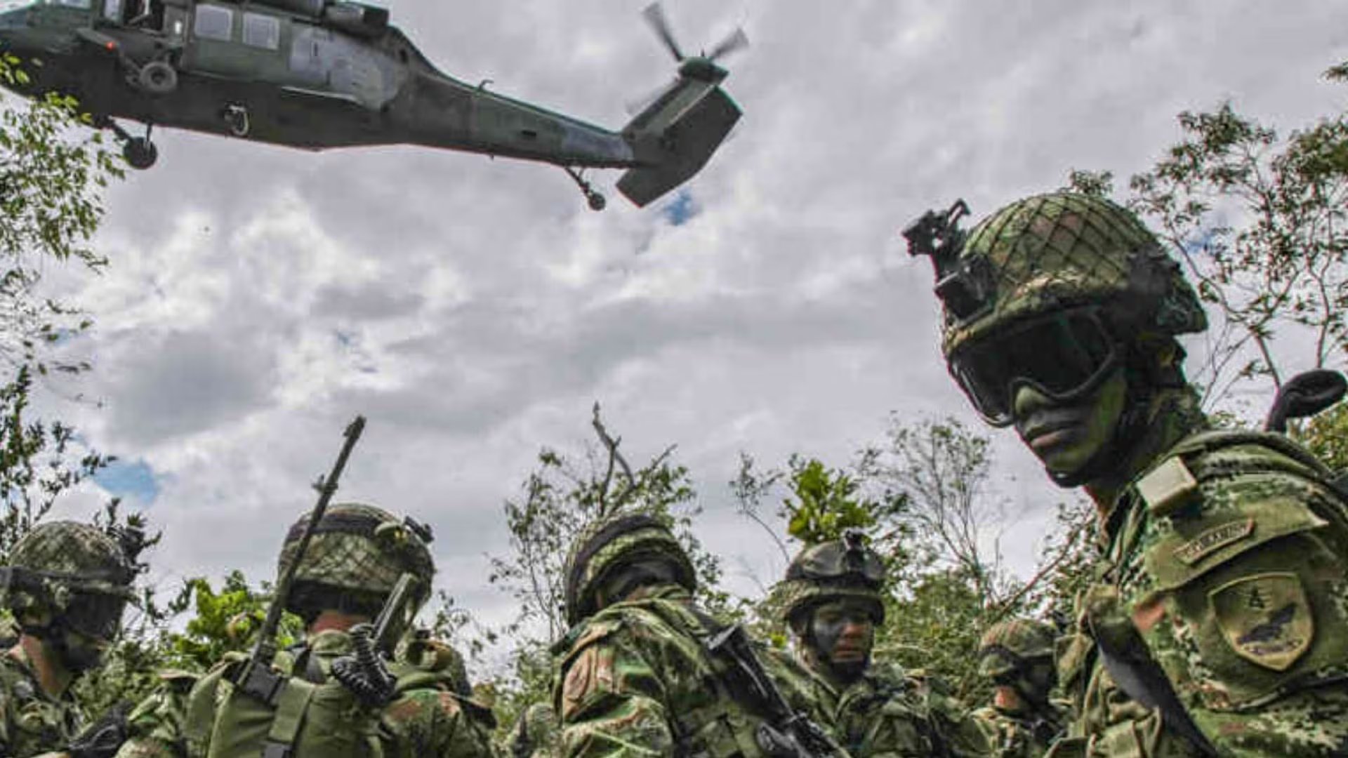 La operación en Catatumbo contó con apoyo del Ejército Nacional, la Fuerza Aeroespacial y la Policía Nacional, bajo estrategia de alta precisión - crédito Fuerzas Militares