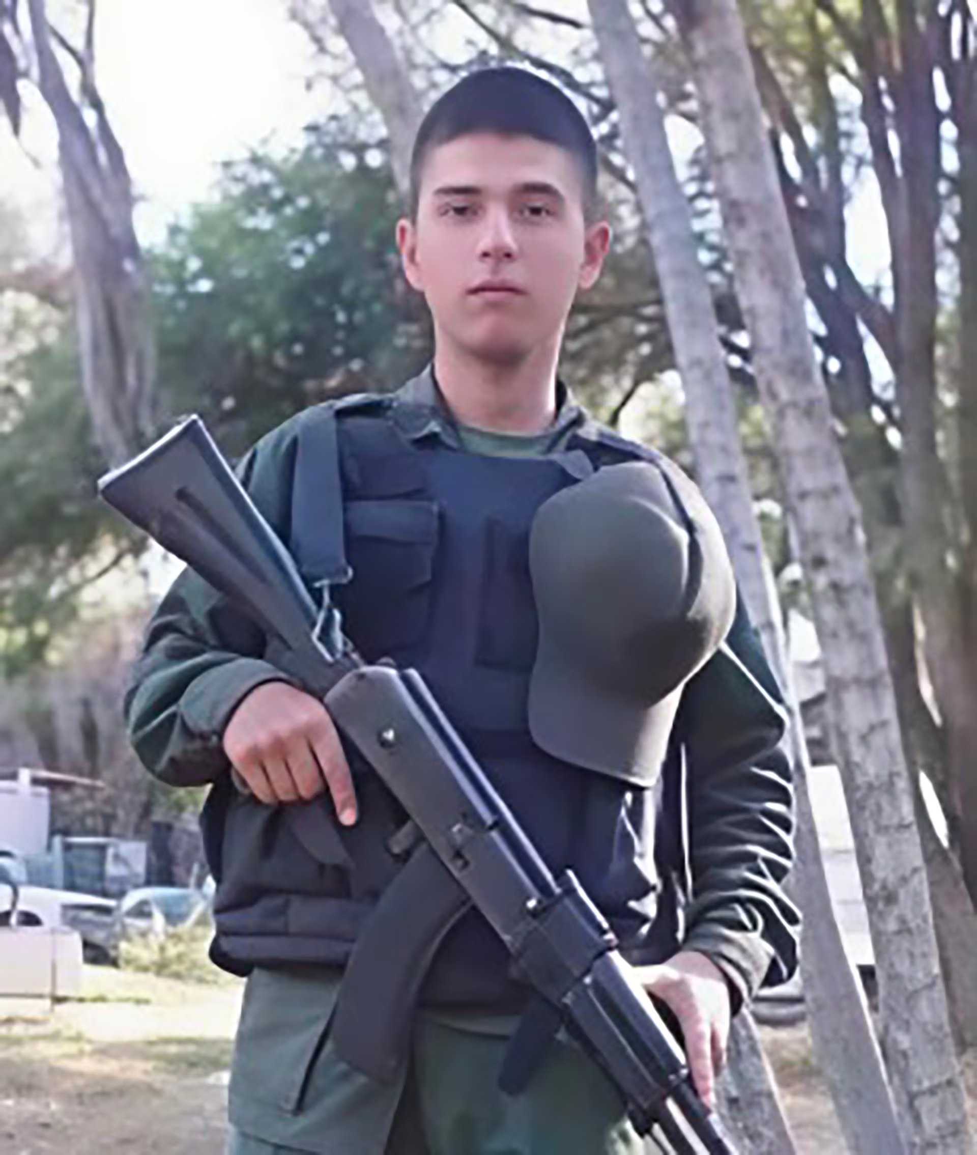 S2 (GNB) Andrés Alfonso Paredes Soler recluido en Fuerte Guaicaipuro