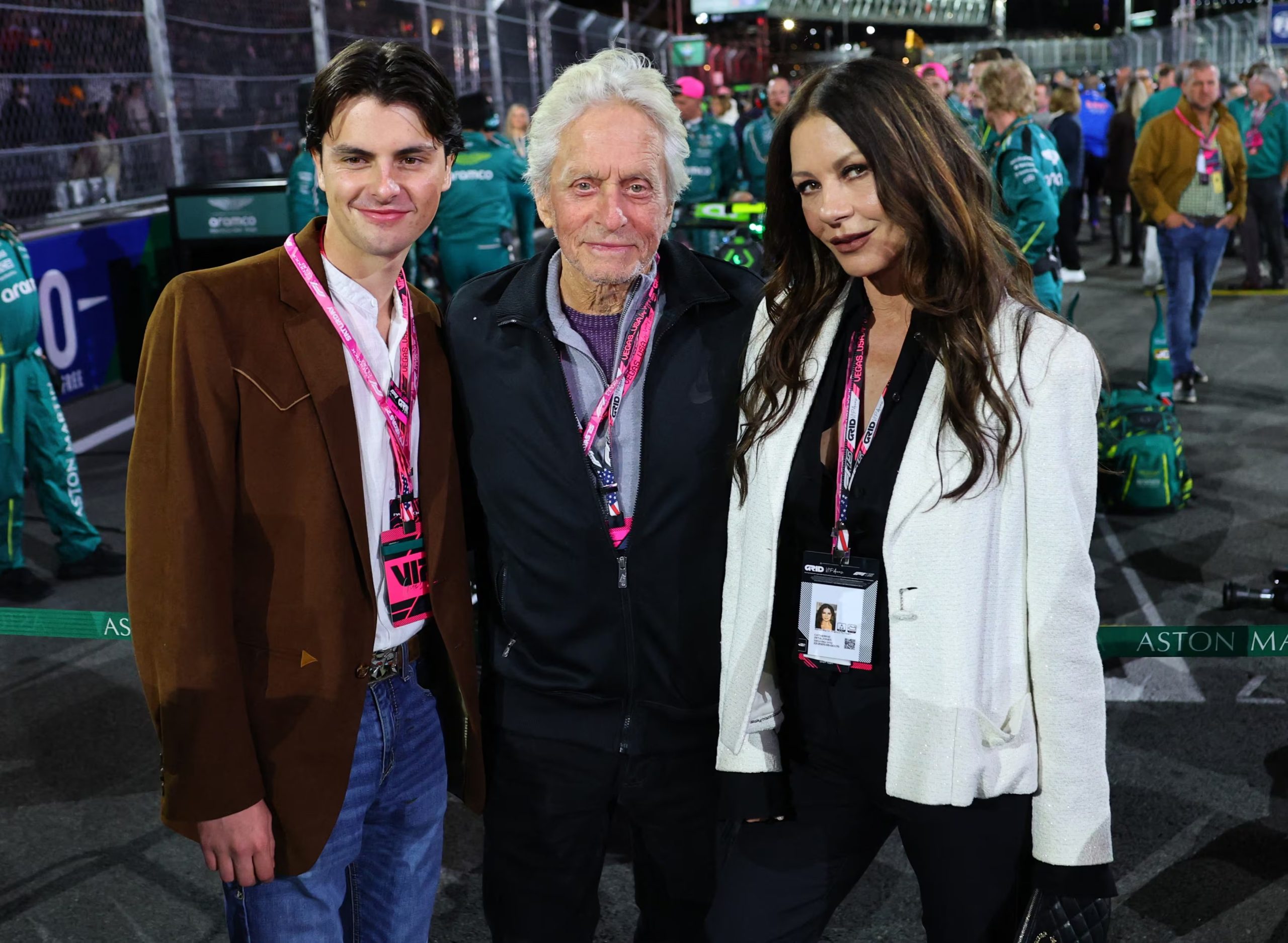 El nacimiento del primer hijo de Zeta-Jones y Douglas se anunció poco después del matrimonio (REUTERS/Daniel Cole)