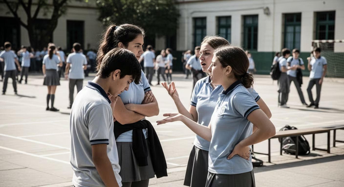 Expresar el nerviosismo en palabras permite a los adolescentes comprender y manejar mejor sus emociones ante los cambios escolares (Imagen Ilustrativa Infobae)