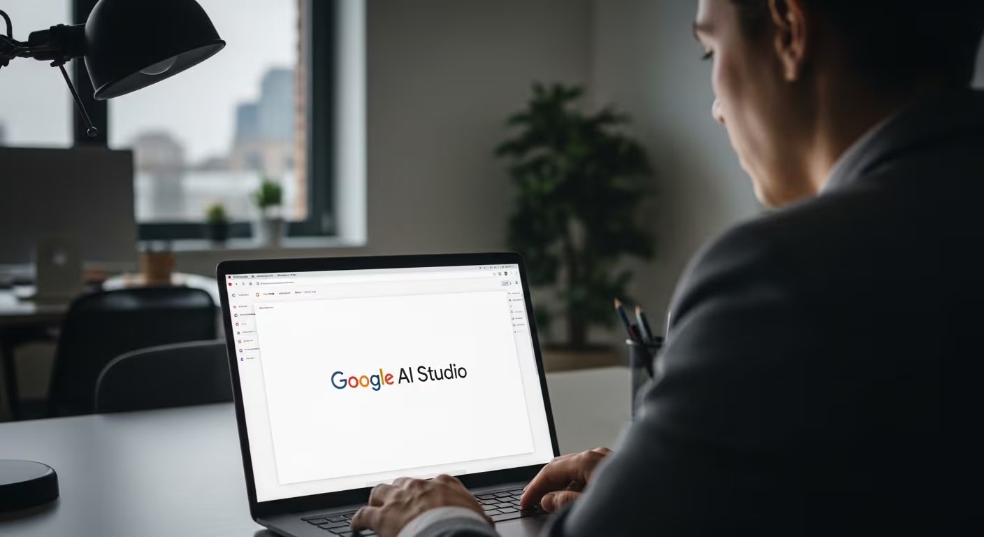 Google AI Studio ofrece un entorno online gratuito y accesible para estudiantes, profesionales creativos y equipos de trabajo interesados en IA. (Imagen Ilustrativa Infobae)