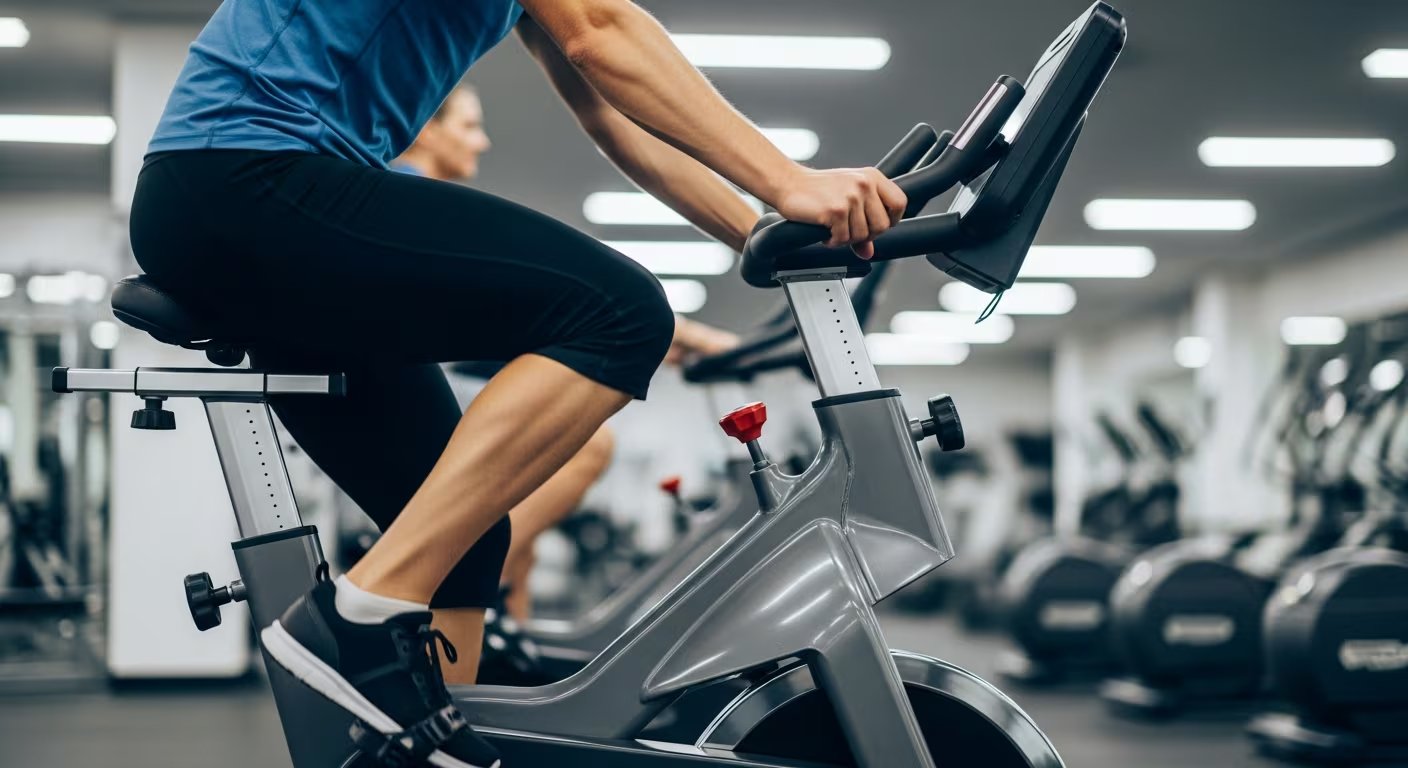 Caminar, andar en bicicleta o usar elíptica son ejemplos recomendados de cardio suave para quienes buscan constancia (Imagen Ilustrativa Infobae)