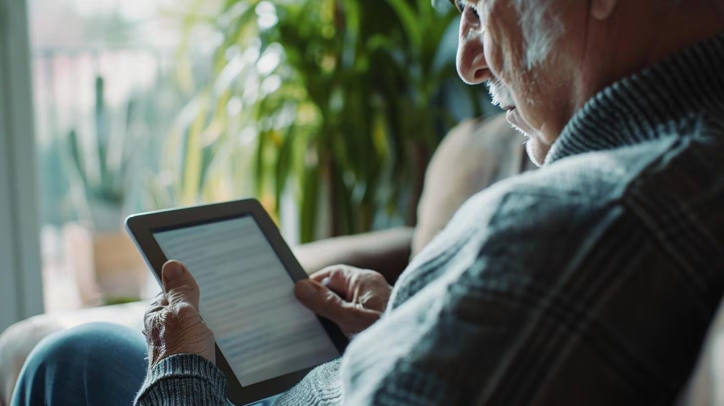 El uso de tecnología accesible puede ampliar el apoyo y reducir la soledad en adultos mayores (Imagen ilustrativa Infobae)