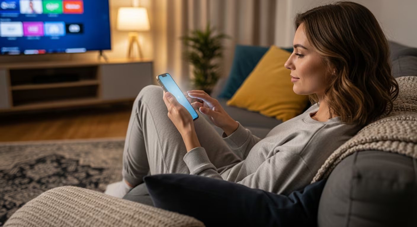 La gran parte de los televisores actuales y los smartphones disponen de opciones de conexión Wi-Fi o Bluetooth.
(Imagen ilustrativa Infobae)