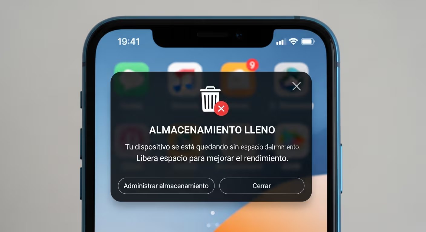 El almacenamiento lleno puede afectar el funcionamiento del celular. (Imagen Ilustrativa Infobae)