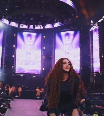 Bellakath llenó el escenario principal del Flow Fest 2025. (Instagram)