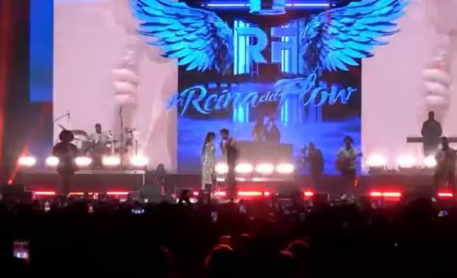 Carlos Torres y María José Vargas encabezan el show en vivo de La Reina del Flow que hará historia en el Palau Sant Jordi - crédito captura de pantalla Caracol TV