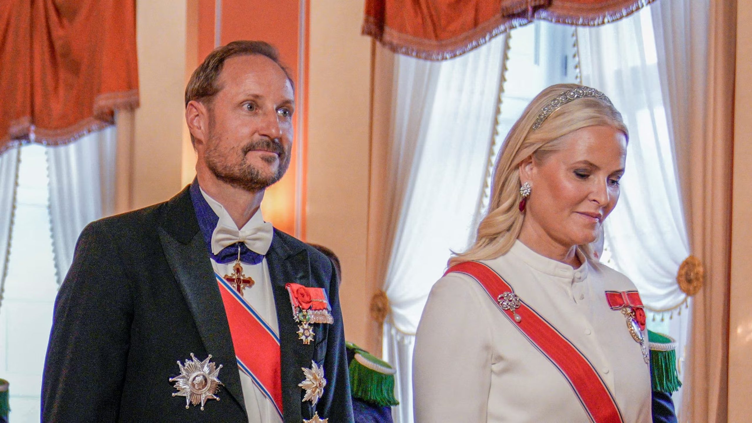 Miembros de la casa real noruega. (Stian Lysberg Solum/Reuters)