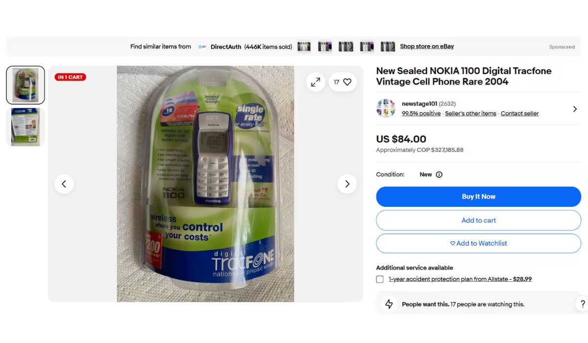 Plataformas digitales y subastas reúnen la mayor oferta de este modelo, con precios que dependen del estado y los accesorios. (Foto: eBay)