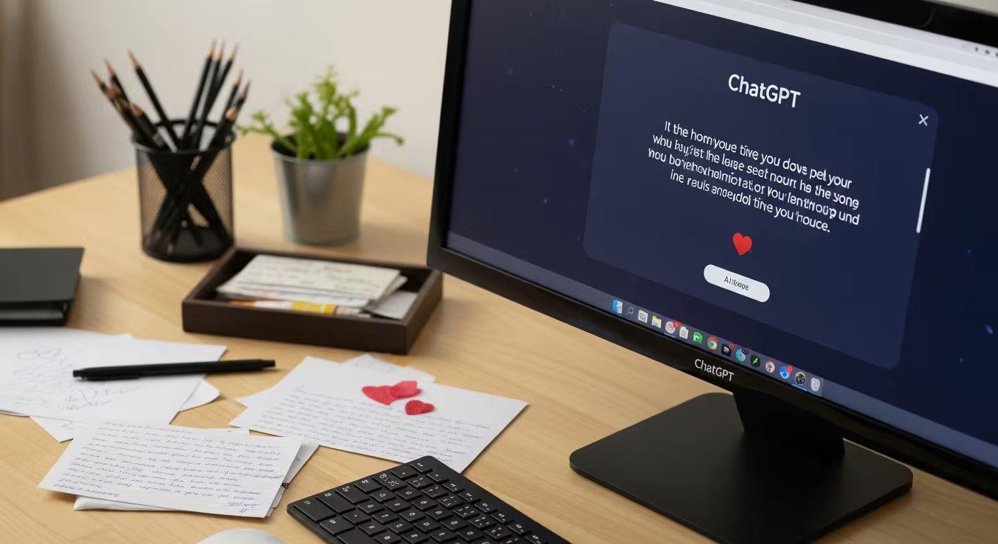 Expertos en psicología destacan que la imperfección en las tarjetas manuscritas aumenta su valor sentimental y autenticidad, sin necesidad de usar la IA (Imagen Ilustrativa Infobae)